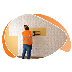 Wallpaper & PVC Panel Fixing